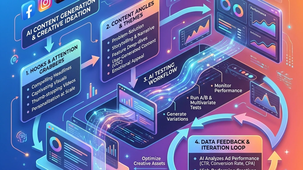 workflow diagram for building a successful ai creative strategy