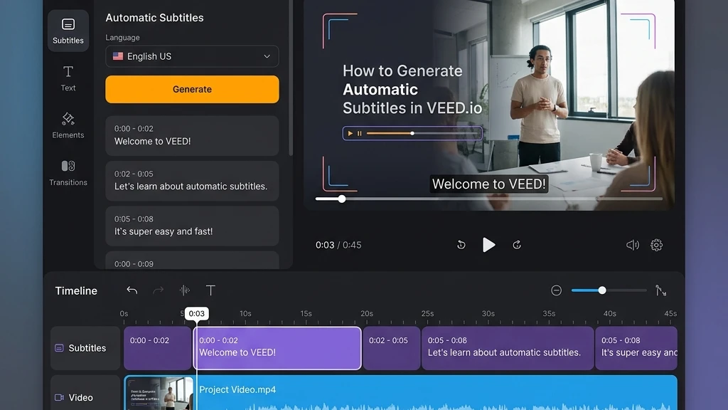 veed review online lightweight video editor and caption generator