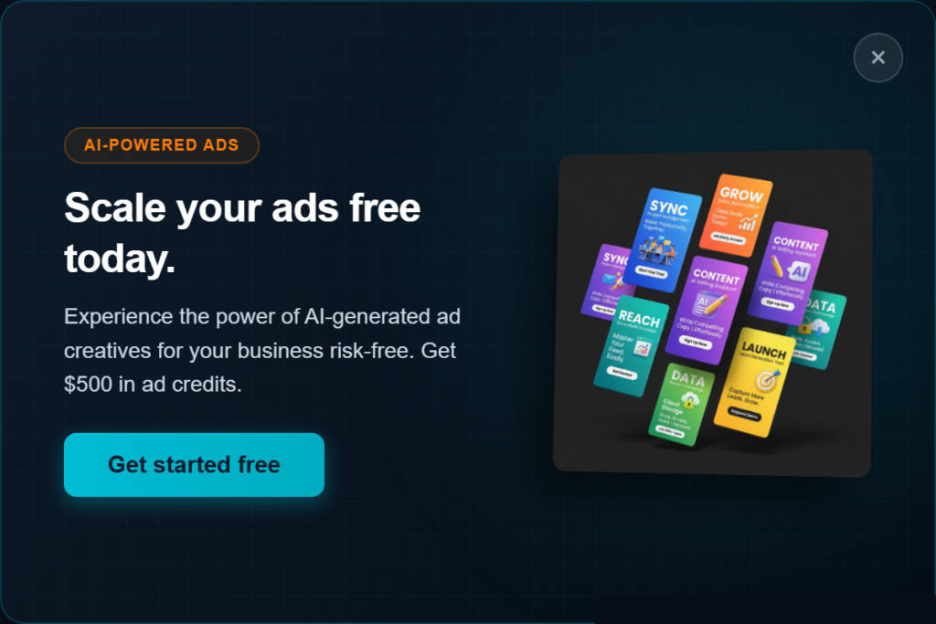 AdCreative.ai – Global Popup