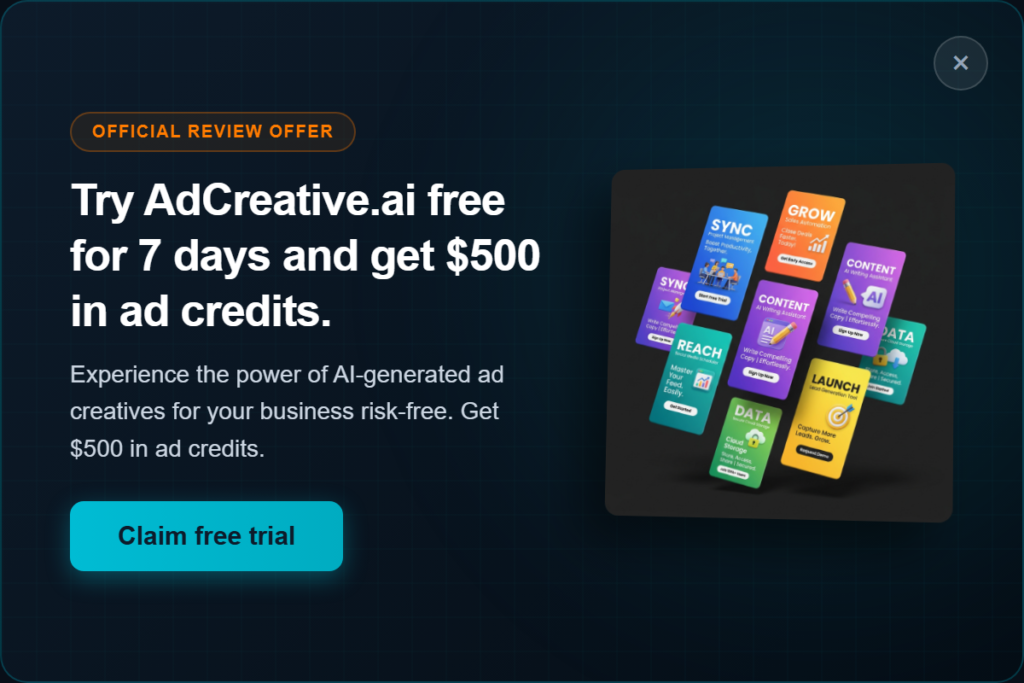 AdCreative.ai – Review Popup